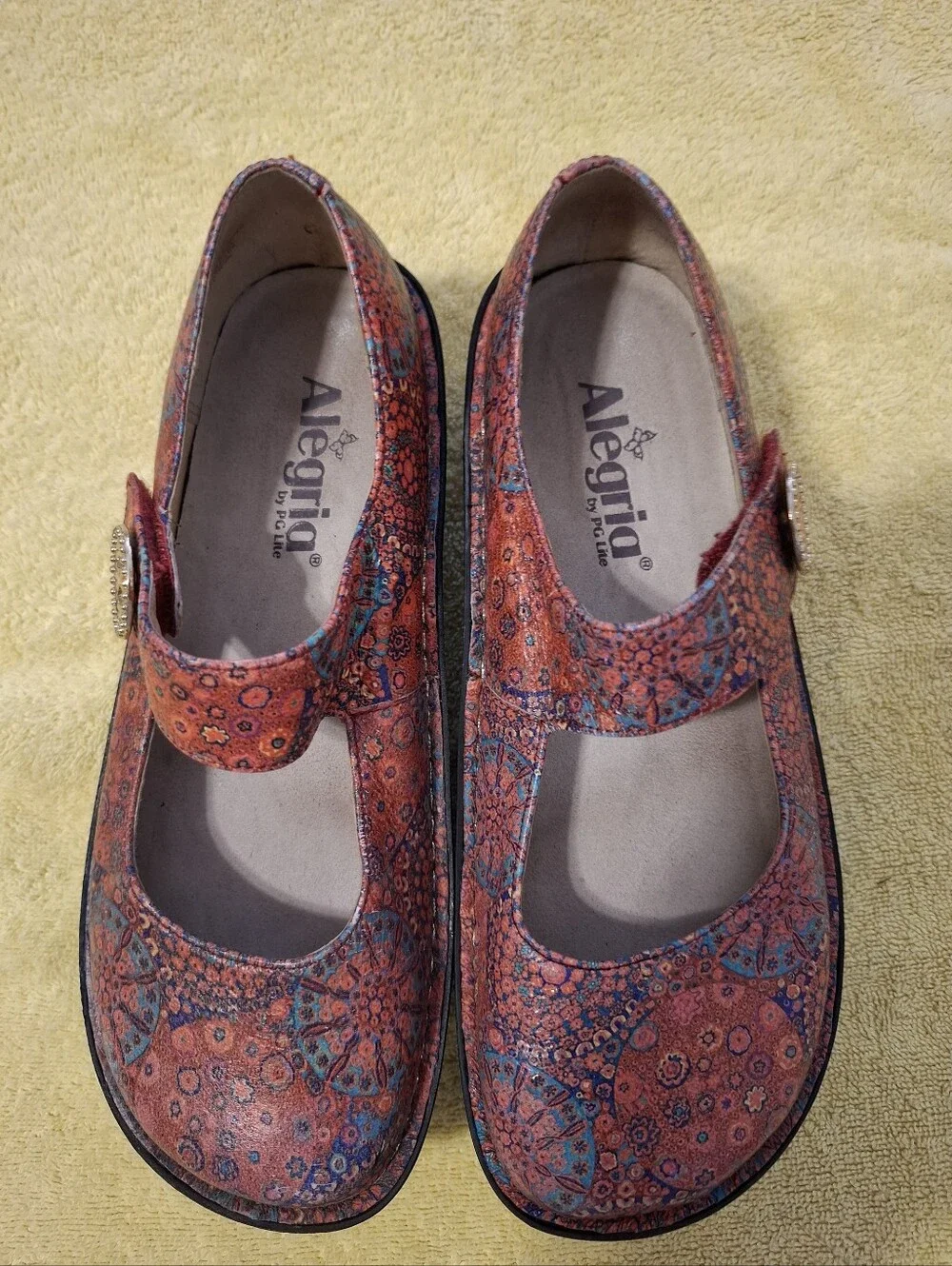 Alegria Paloma Red Bloom Size 7